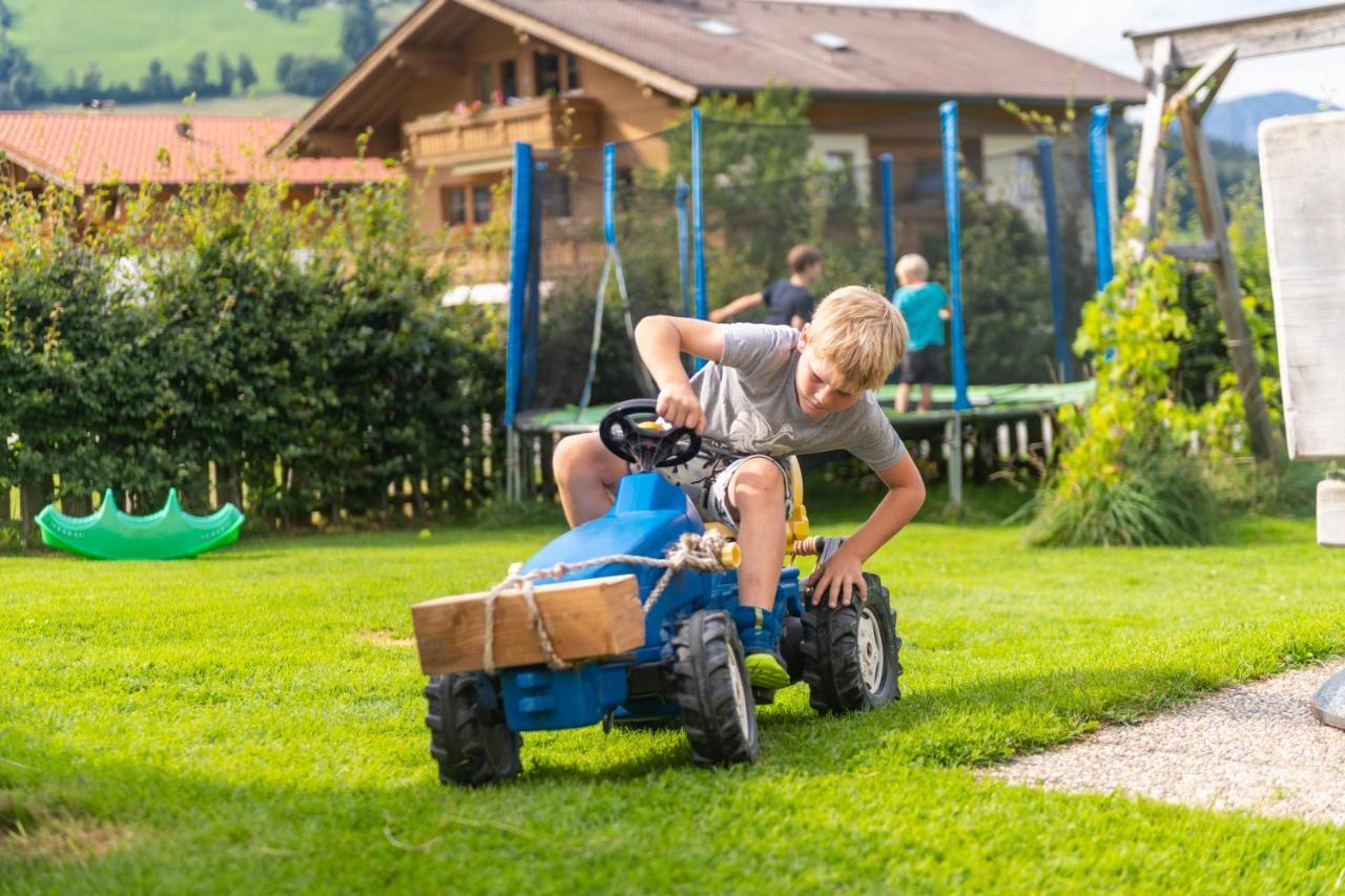 Hartlhof Urlaub Am Baby- Und Kinderbauernhof Niederau Dış mekan fotoğraf